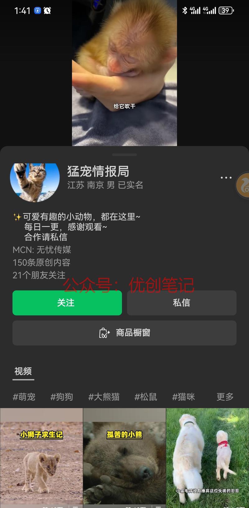 本次是一个视频号的涨粉..情报-搞钱线报📢论坛-网创交流-优创圈